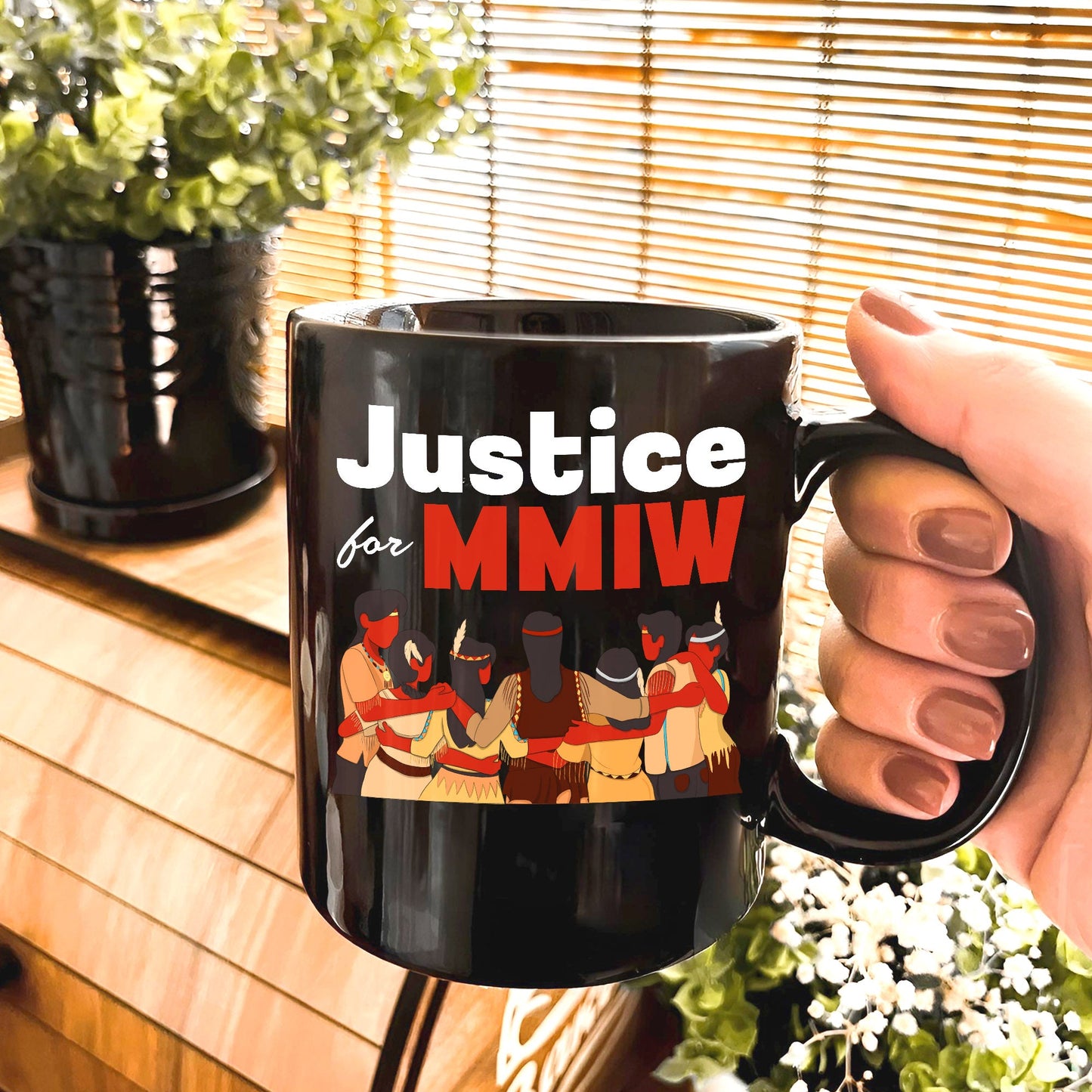 Justice For MMIW Ceramic Coffee Mug 001