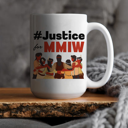 Justice For MMIW Ceramic Coffee Mug 001