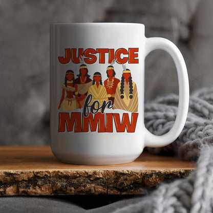 Justice For MMIW Ceramic Coffee Mug 002