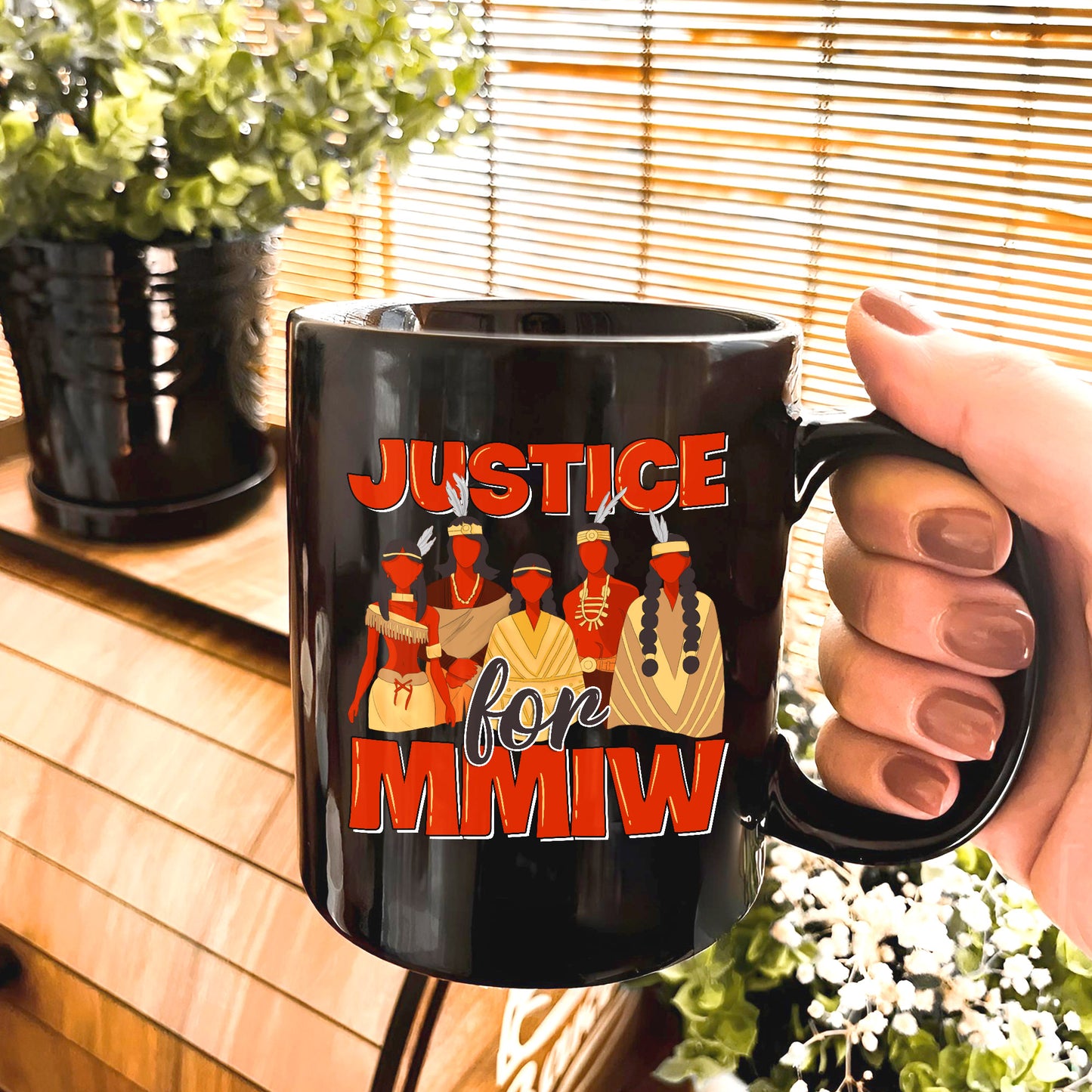 Justice For MMIW Ceramic Coffee Mug 002