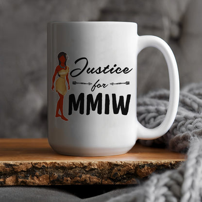 Justice For MMIW Ceramic Coffee Mug 003