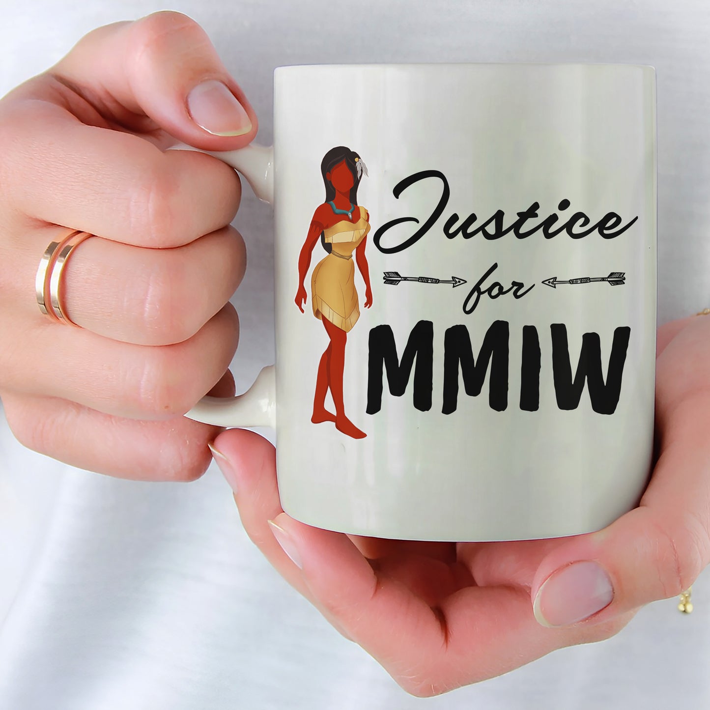 Justice For MMIW Ceramic Coffee Mug 003