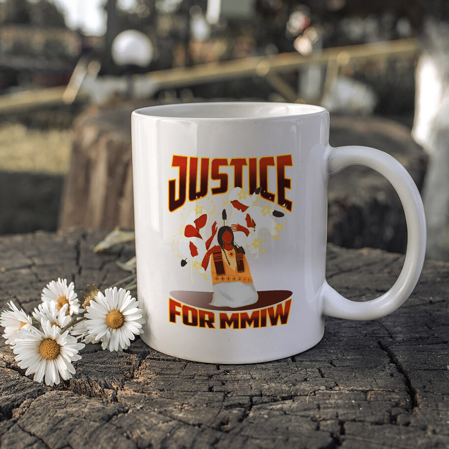 Justice For MMIW Ceramic Coffee Mug 004