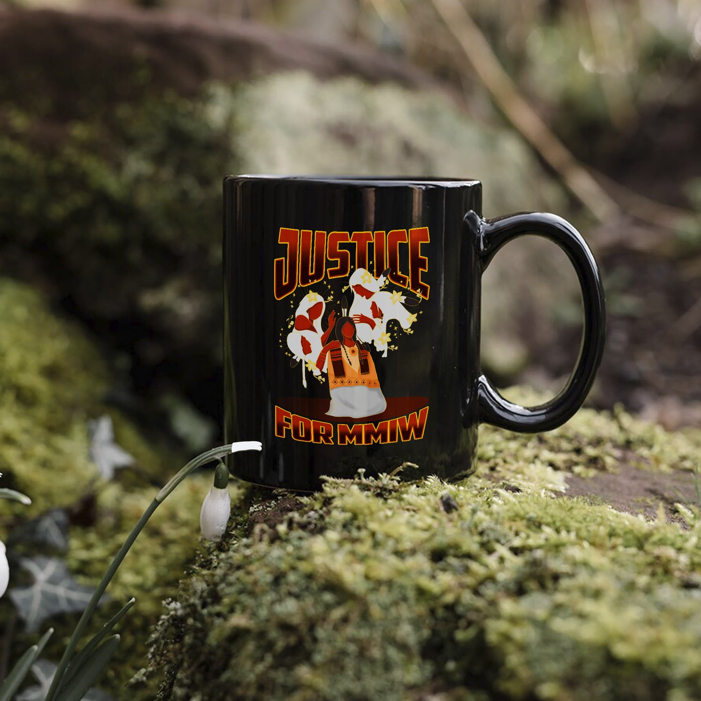 Justice For MMIW Ceramic Coffee Mug 004