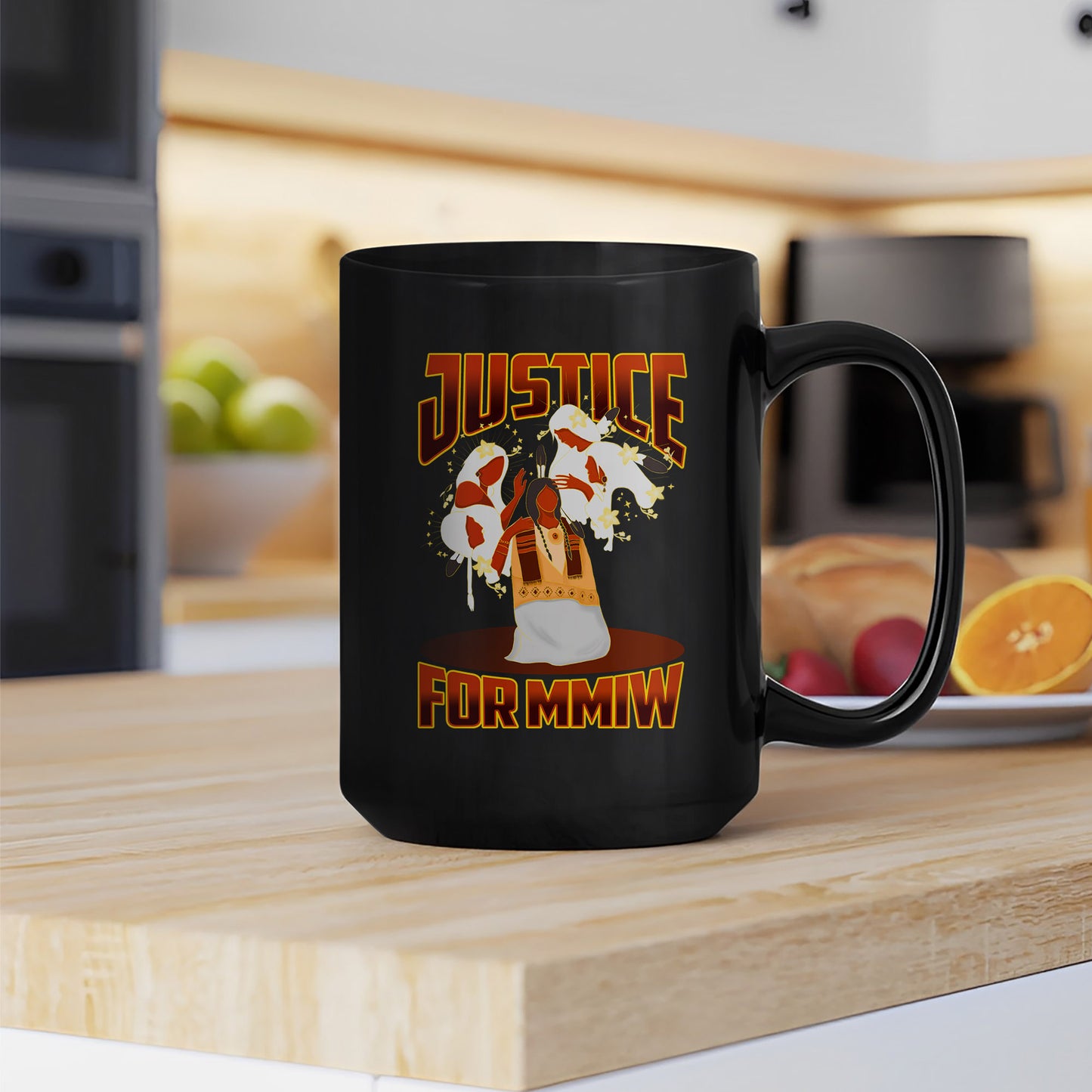 Justice For MMIW Ceramic Coffee Mug 004