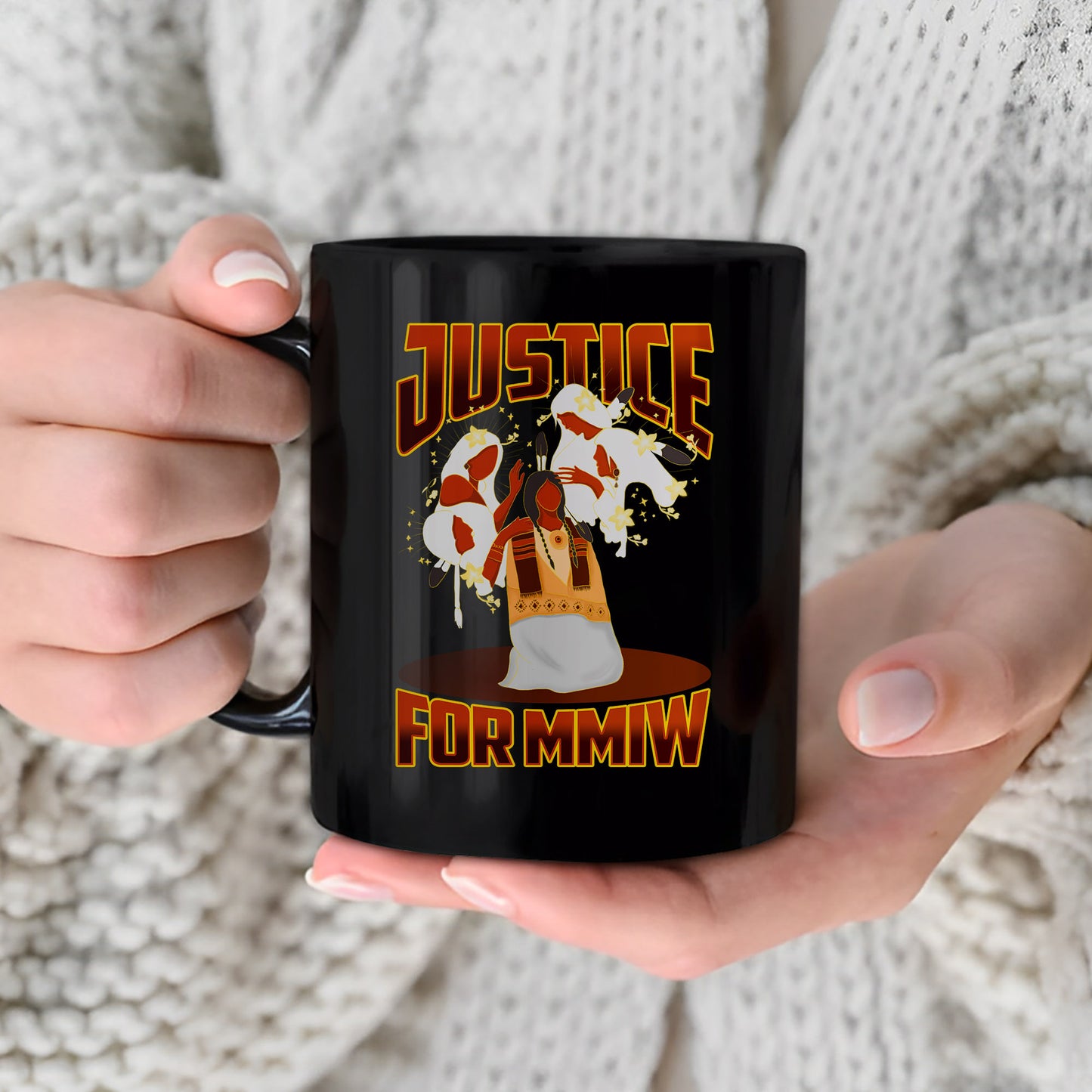 Justice For MMIW Ceramic Coffee Mug 004