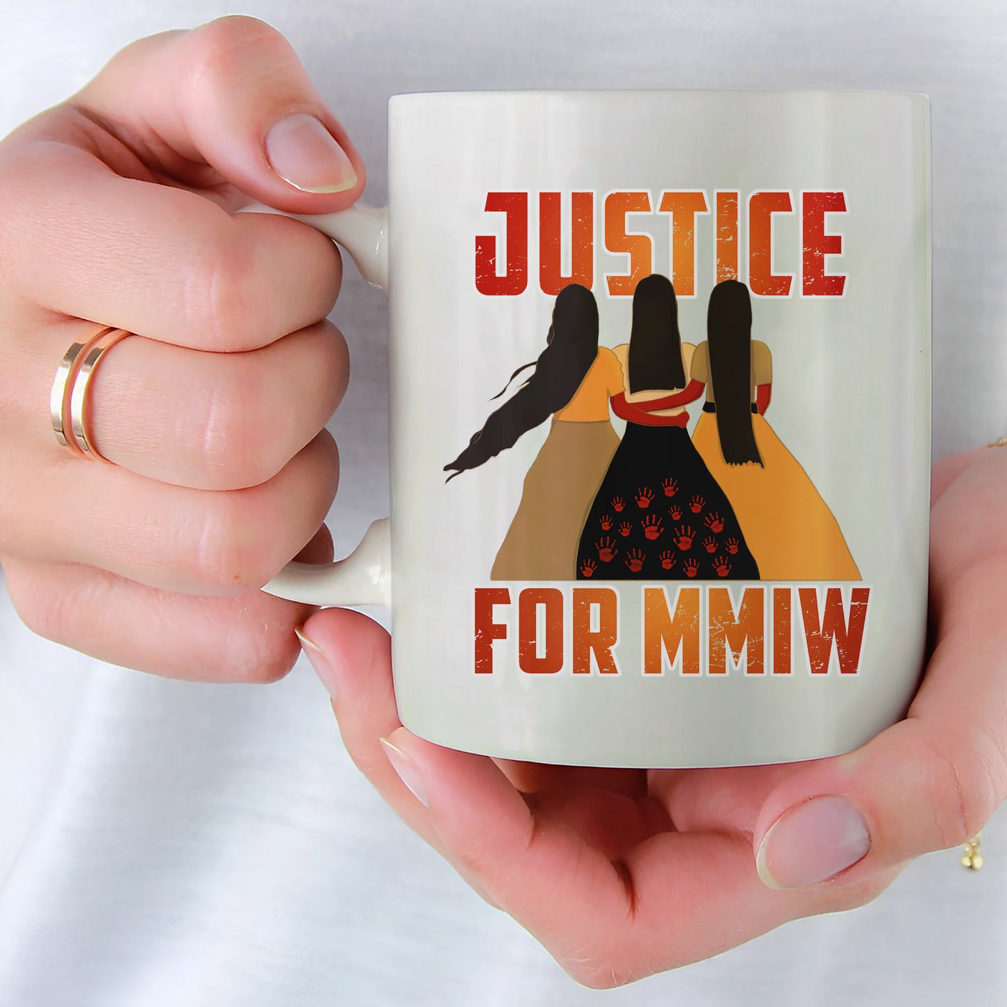 Justice For MMIW Ceramic Coffee Mug 005