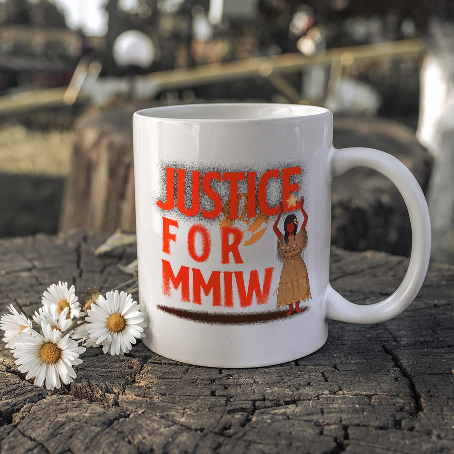 Justice For MMIW Ceramic Coffee Mug 007