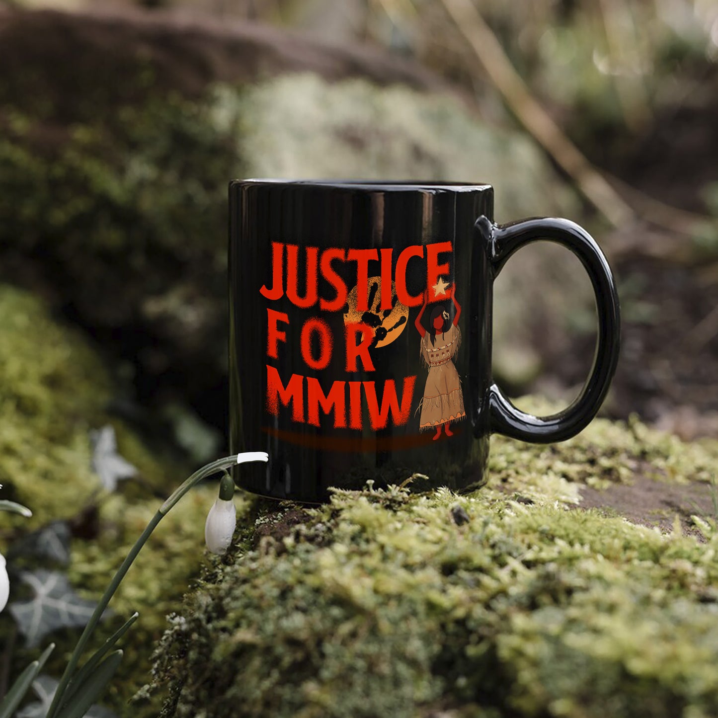 Justice For MMIW Ceramic Coffee Mug 007