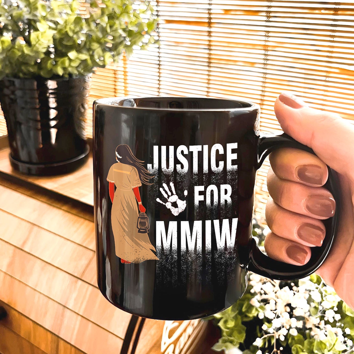 Justice For MMIW Ceramic Coffee Mug 008