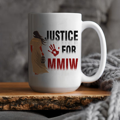 Justice For MMIW Ceramic Coffee Mug 008