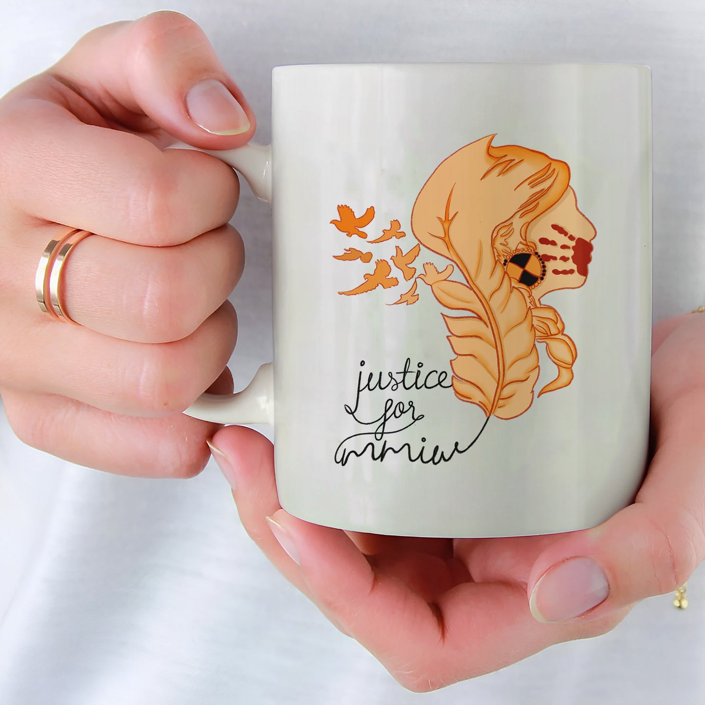 Justice For MMIW Ceramic Coffee Mug 010