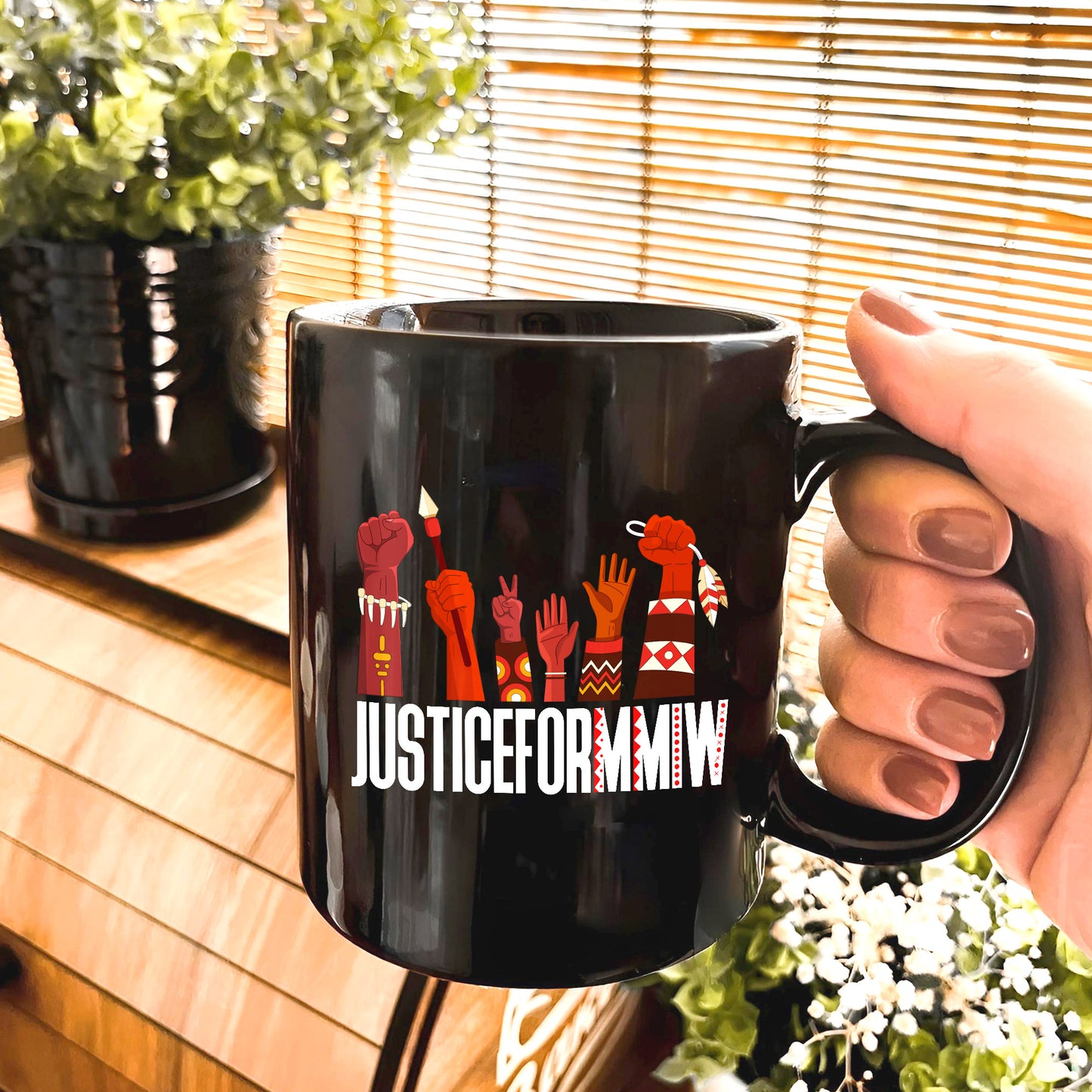 Justice For MMIW Ceramic Coffee Mug 011