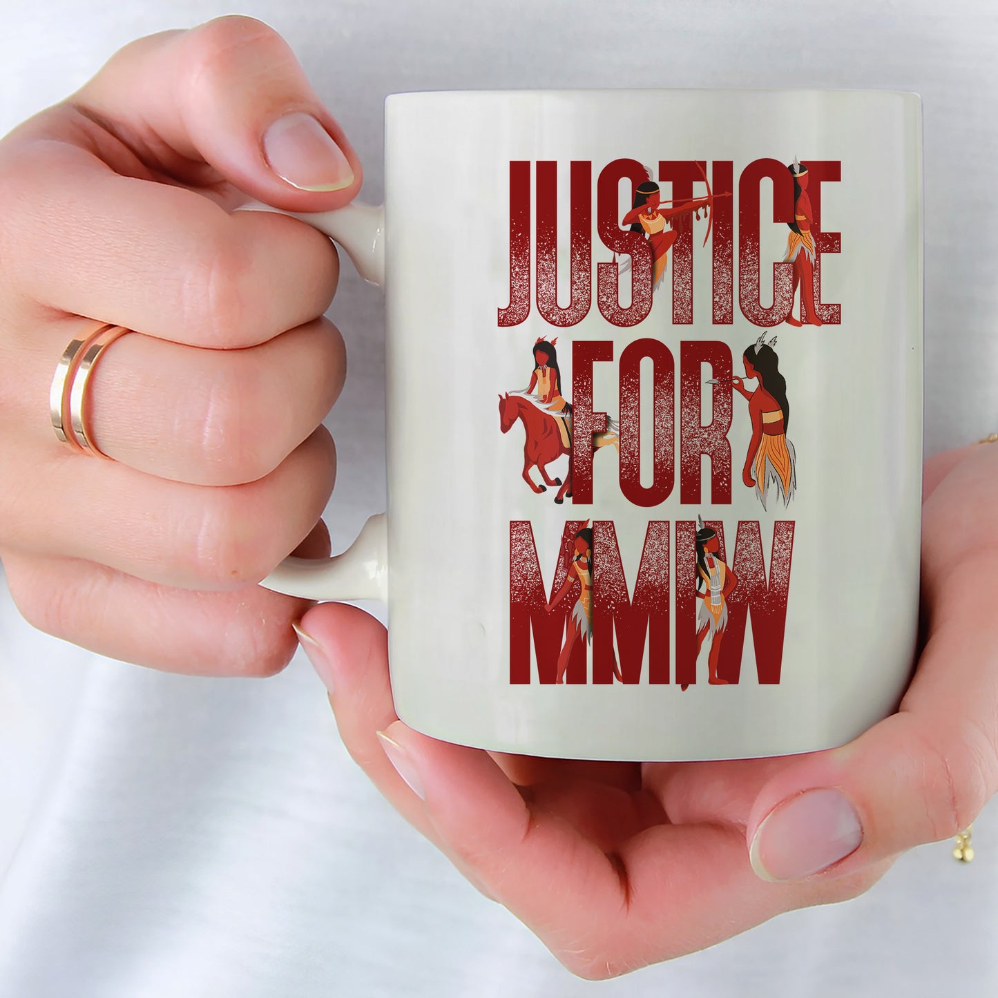 Justice For MMIW Ceramic Coffee Mug 013