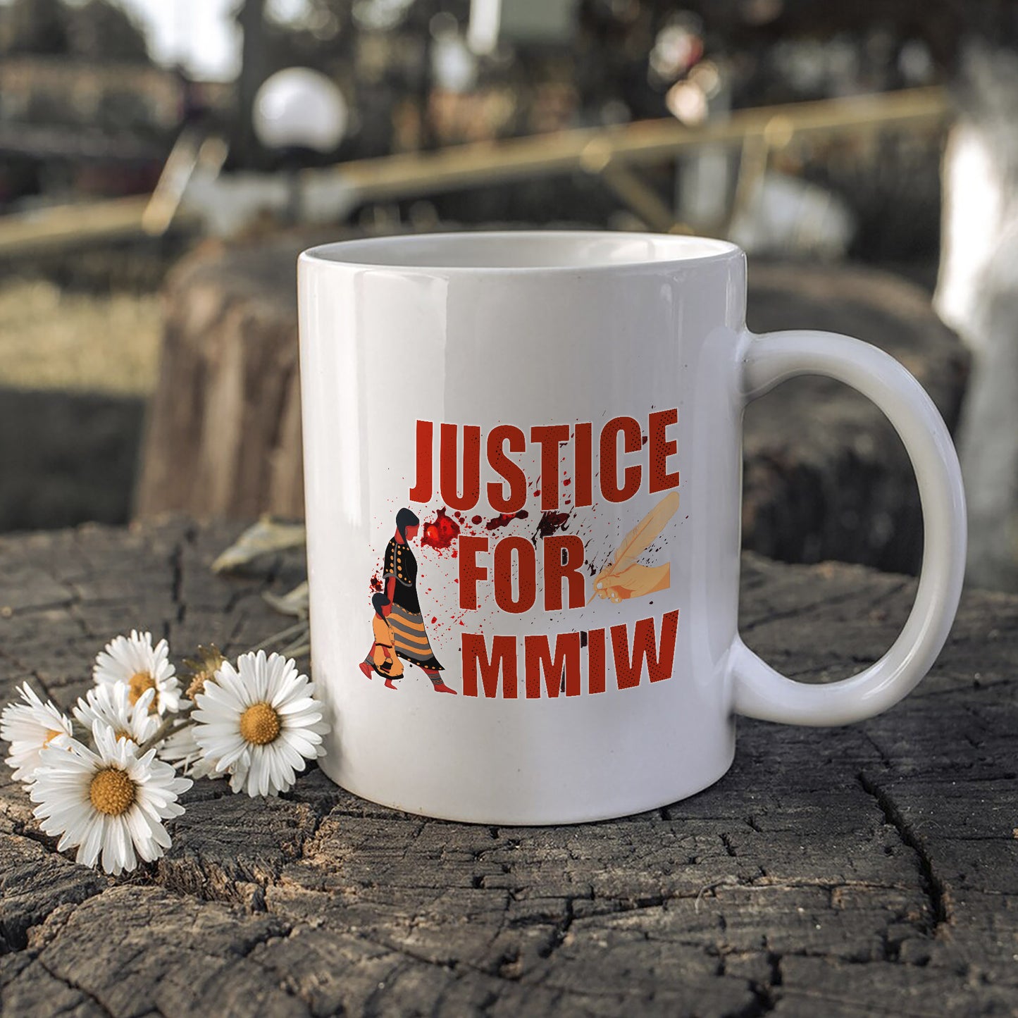 Justice For MMIW Ceramic Coffee Mug 014