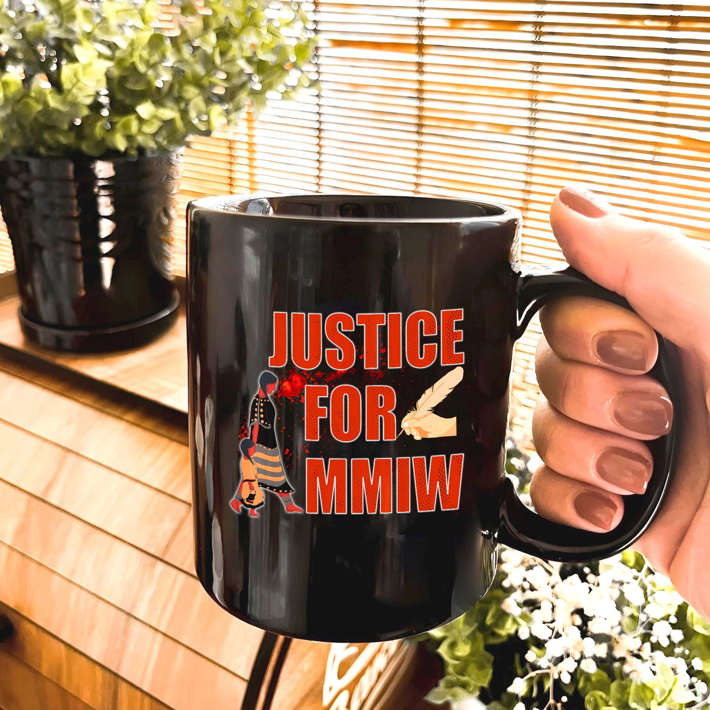 Justice For MMIW Ceramic Coffee Mug 014