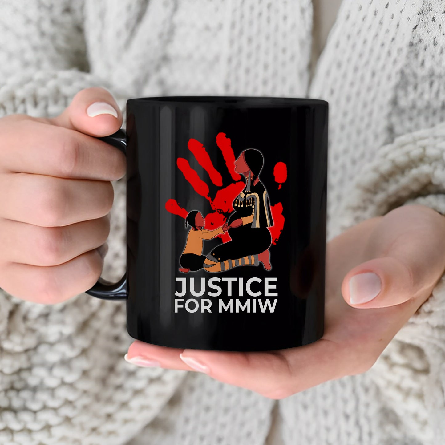 Justice For MMIW Ceramic Coffee Mug 015