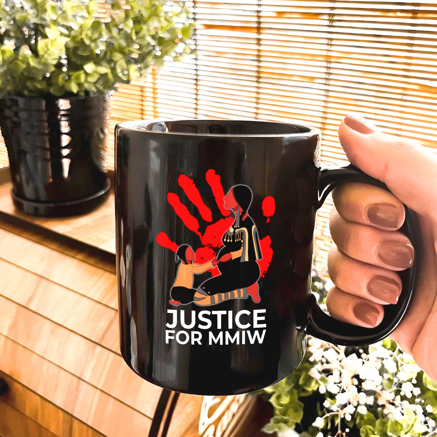 Justice For MMIW Ceramic Coffee Mug 015