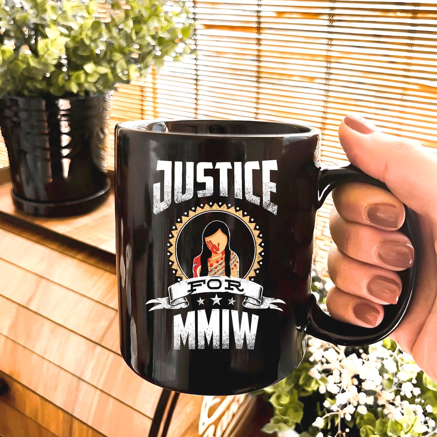 Justice For MMIW Ceramic Coffee Mug 016