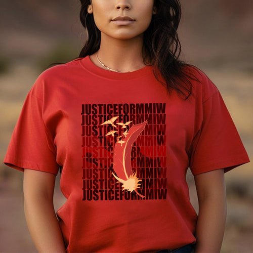 Justice For MMIW Unisex Feather T-Shirt/Hoodie/Sweatshirt