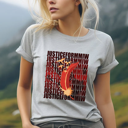 Justice For MMIW Unisex Feather T-Shirt/Hoodie/Sweatshirt