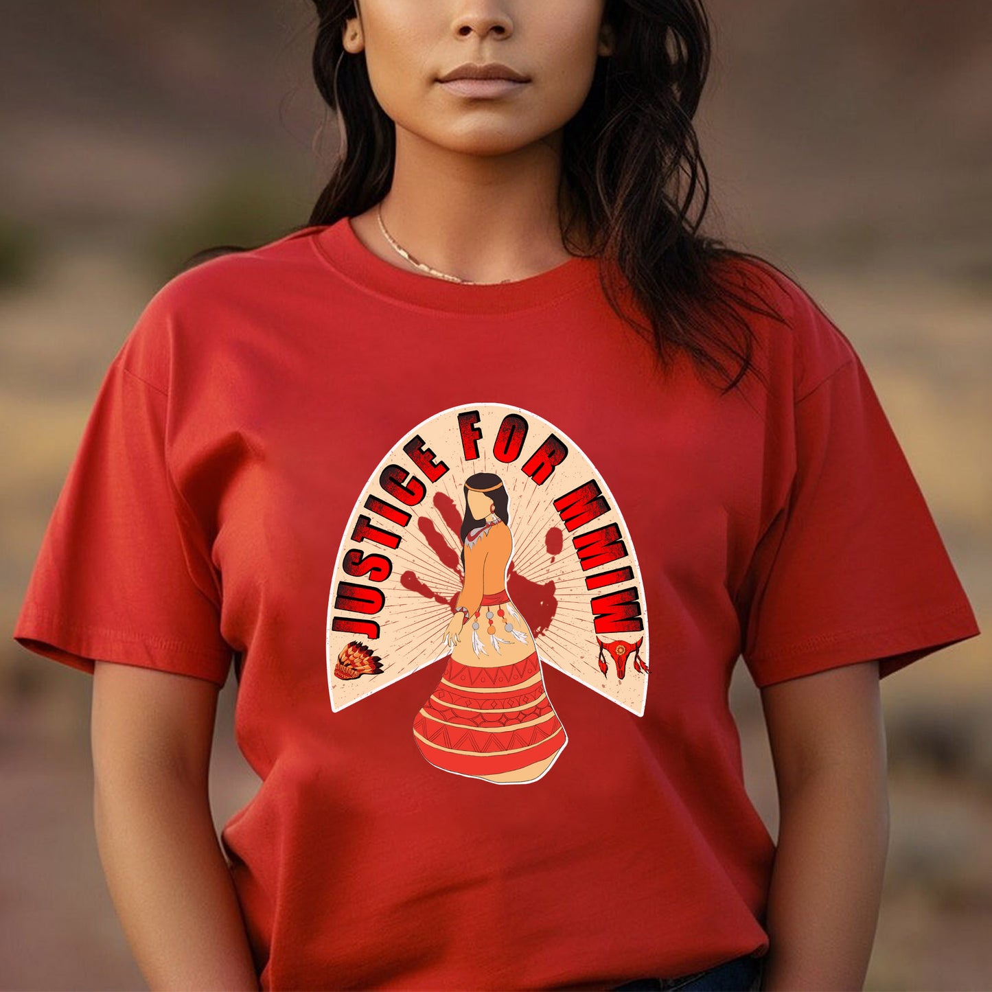 Justice For MMIW Unisex Feather T-Shirt/Hoodie/Sweatshirt