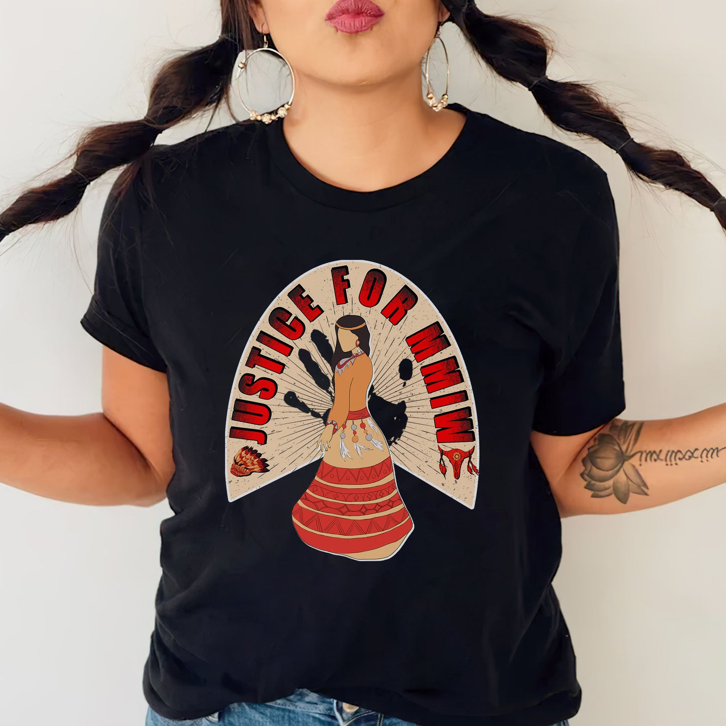 Justice For MMIW Unisex Feather T-Shirt/Hoodie/Sweatshirt