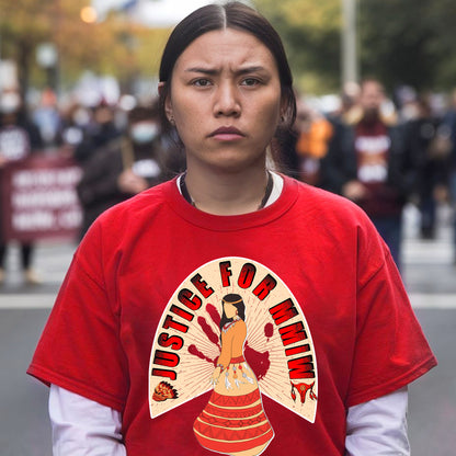 Justice For MMIW Unisex Feather T-Shirt/Hoodie/Sweatshirt