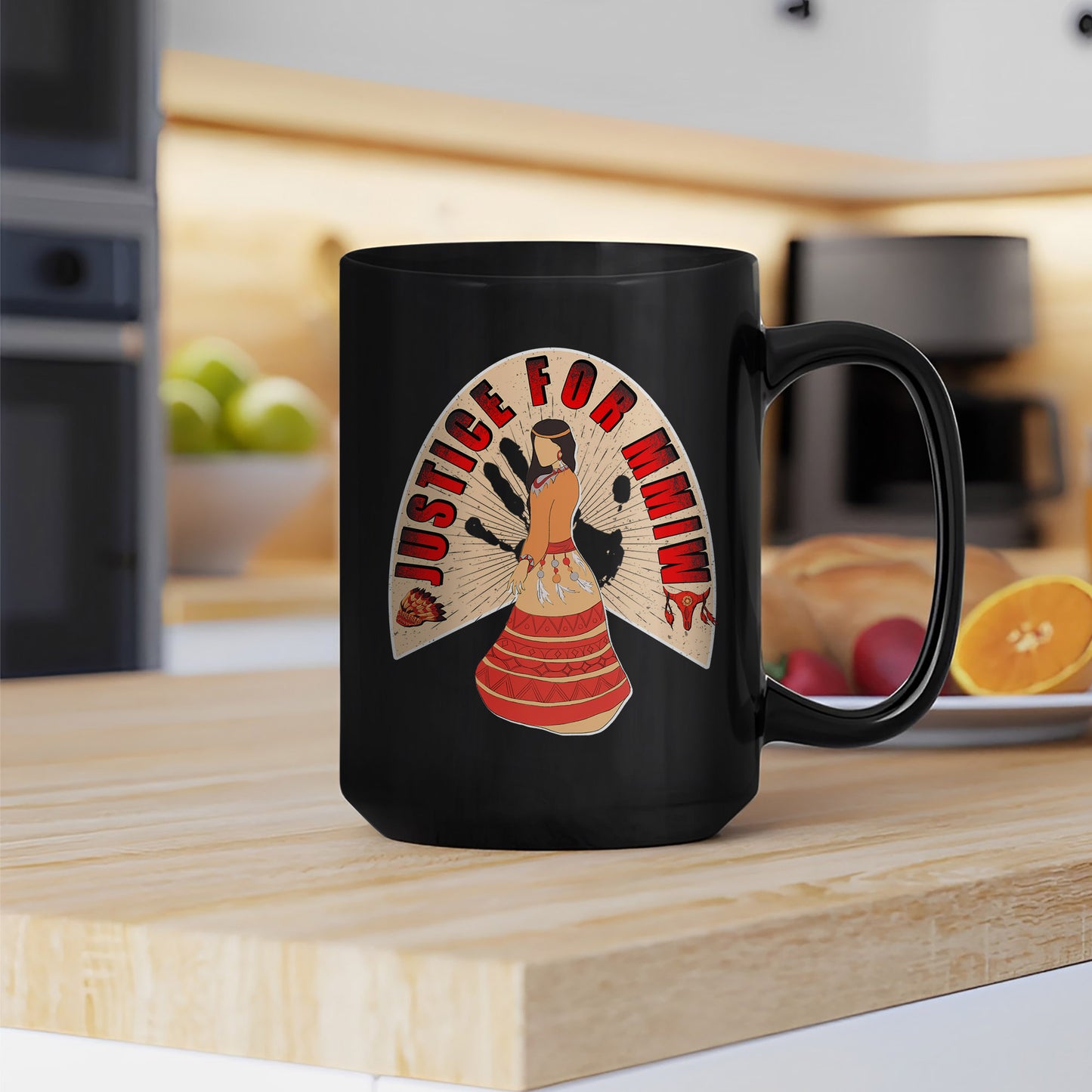 Justice For MMIW Ceramic Coffee Mug 019