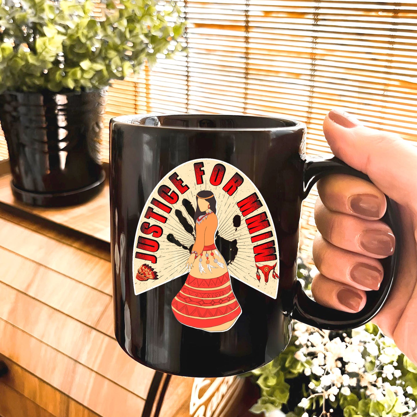 Justice For MMIW Ceramic Coffee Mug 019