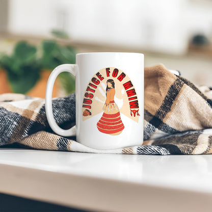 Justice For MMIW Ceramic Coffee Mug 019