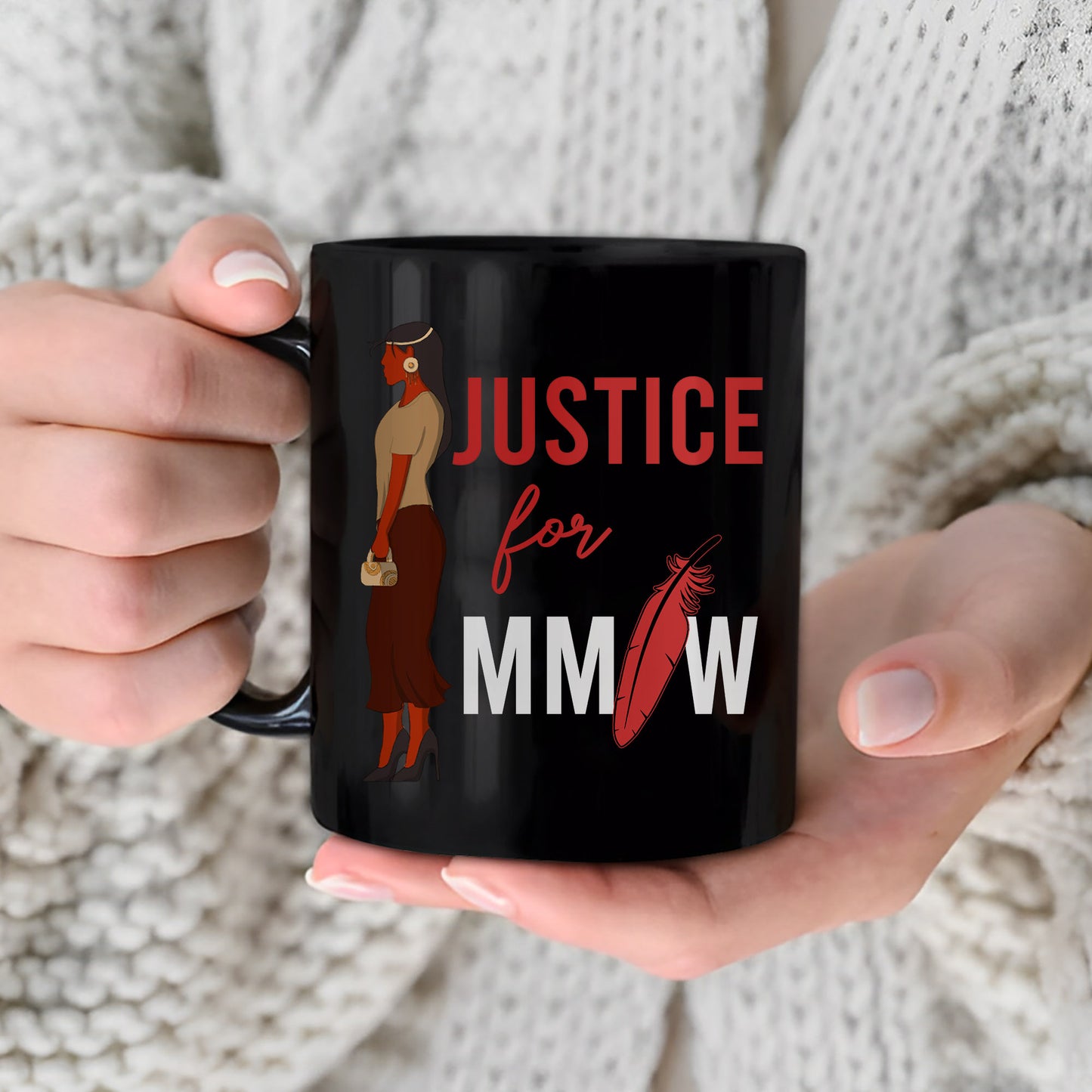 Justice For MMIW Ceramic Coffee Mug 020