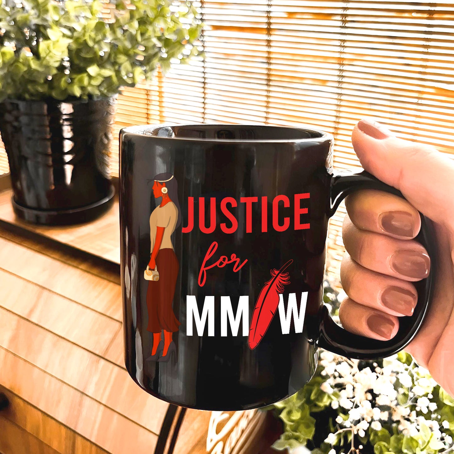 Justice For MMIW Ceramic Coffee Mug 020