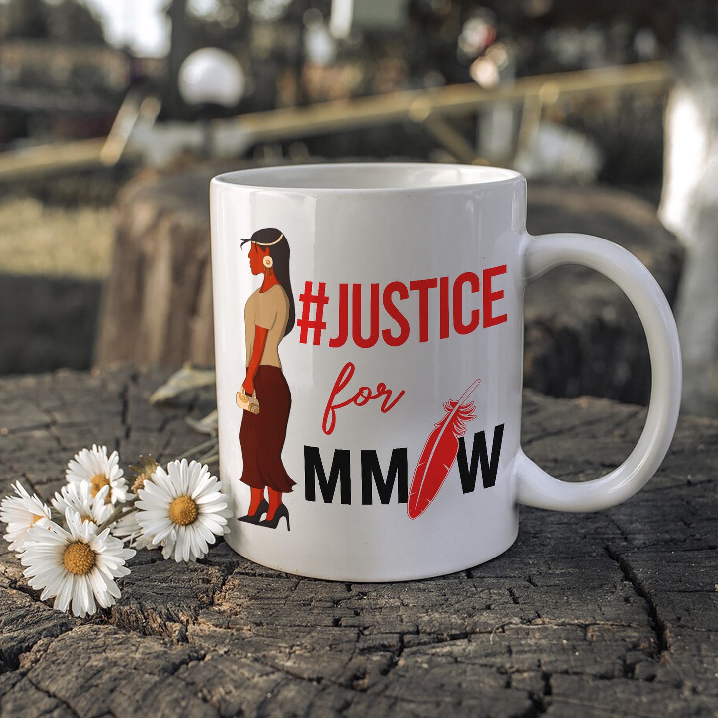 Justice For MMIW Ceramic Coffee Mug 020