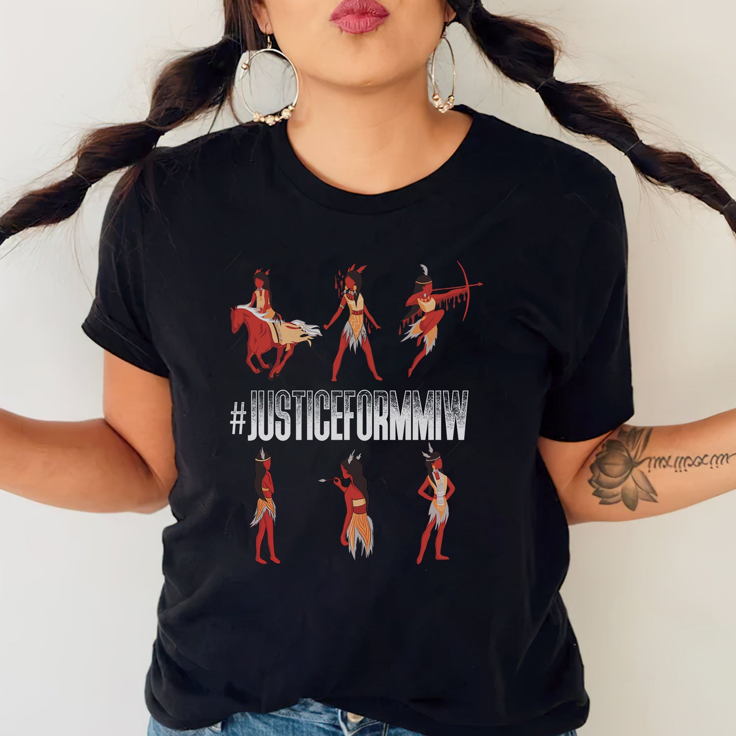 Justice For MMIW Unisex Feather T-Shirt/Hoodie/Sweatshirt