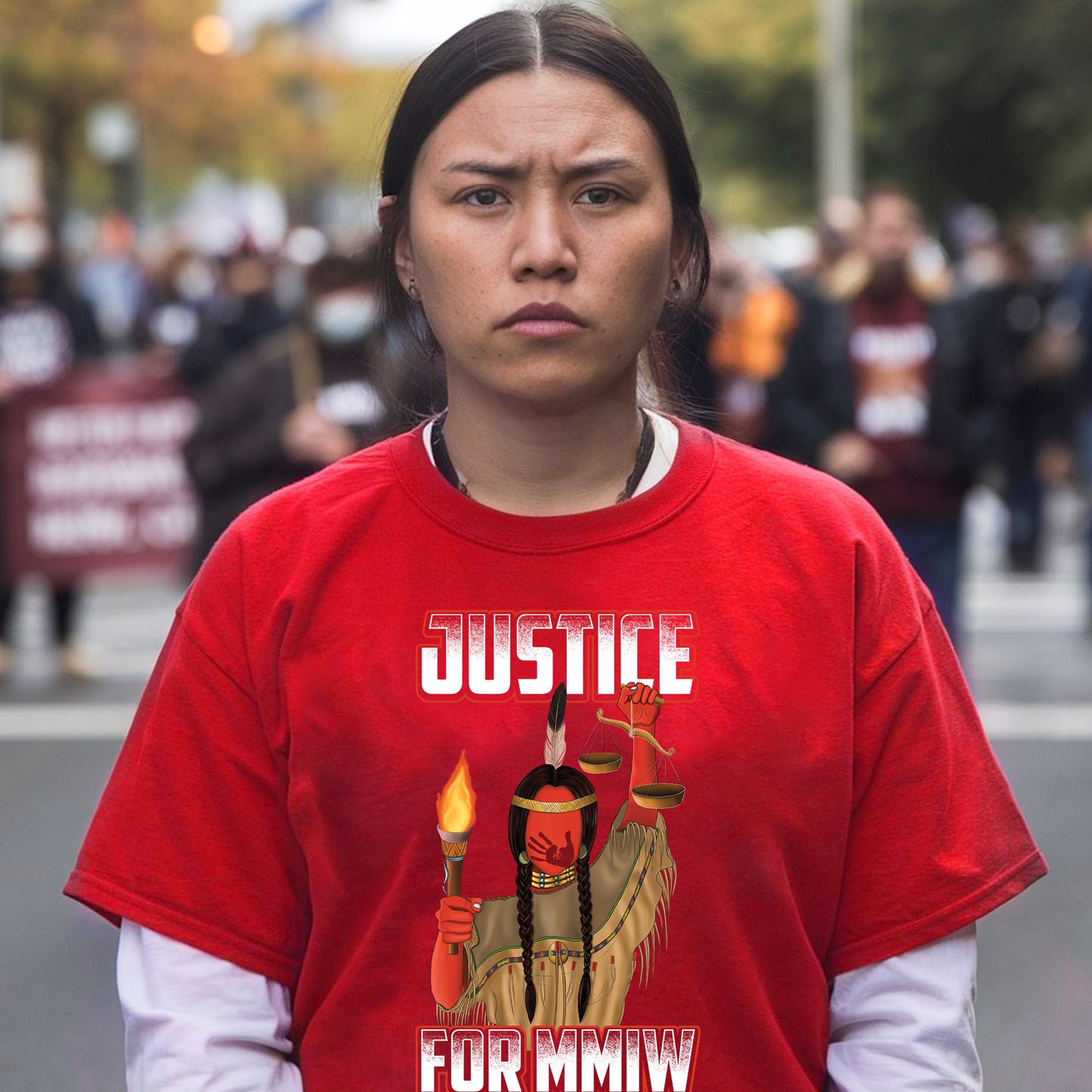 Justice For MMIW Unisex Feather T-Shirt/Hoodie/Sweatshirt