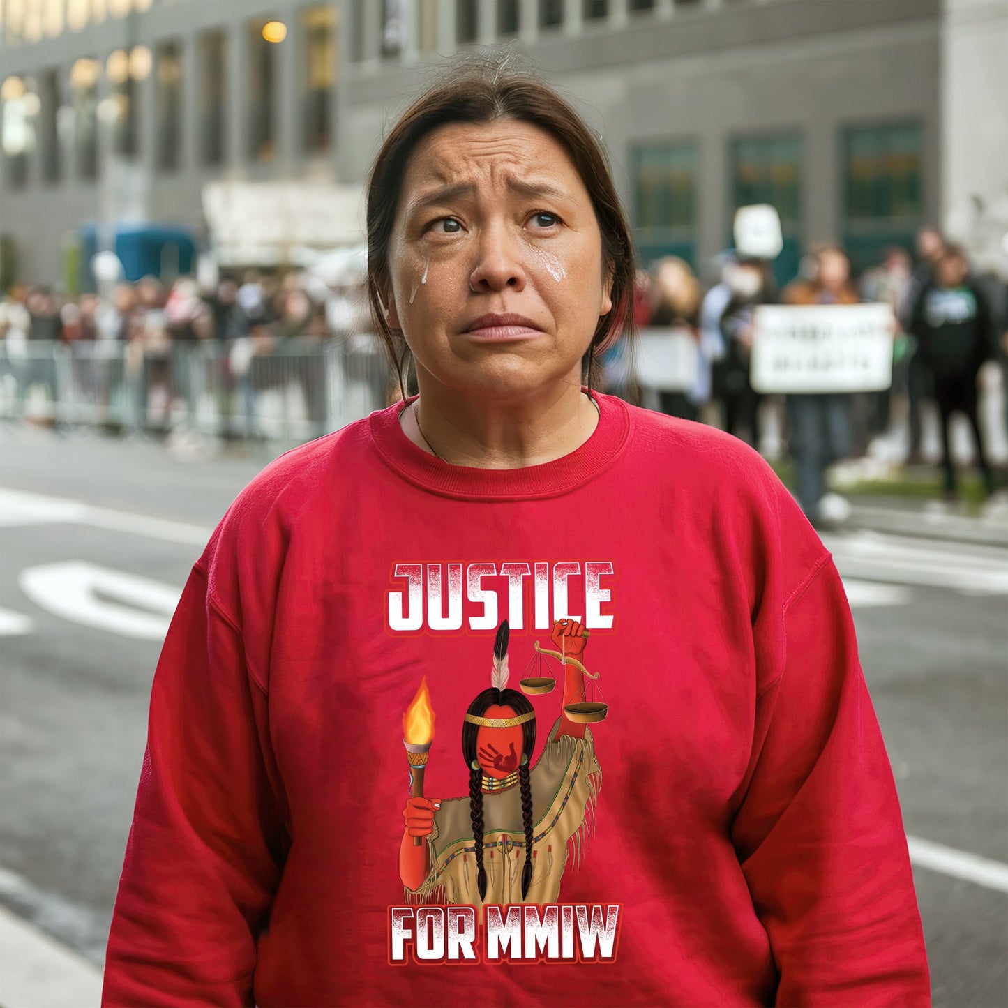 Justice For MMIW Unisex Feather T-shirt/Hoodie/Sweatshirt