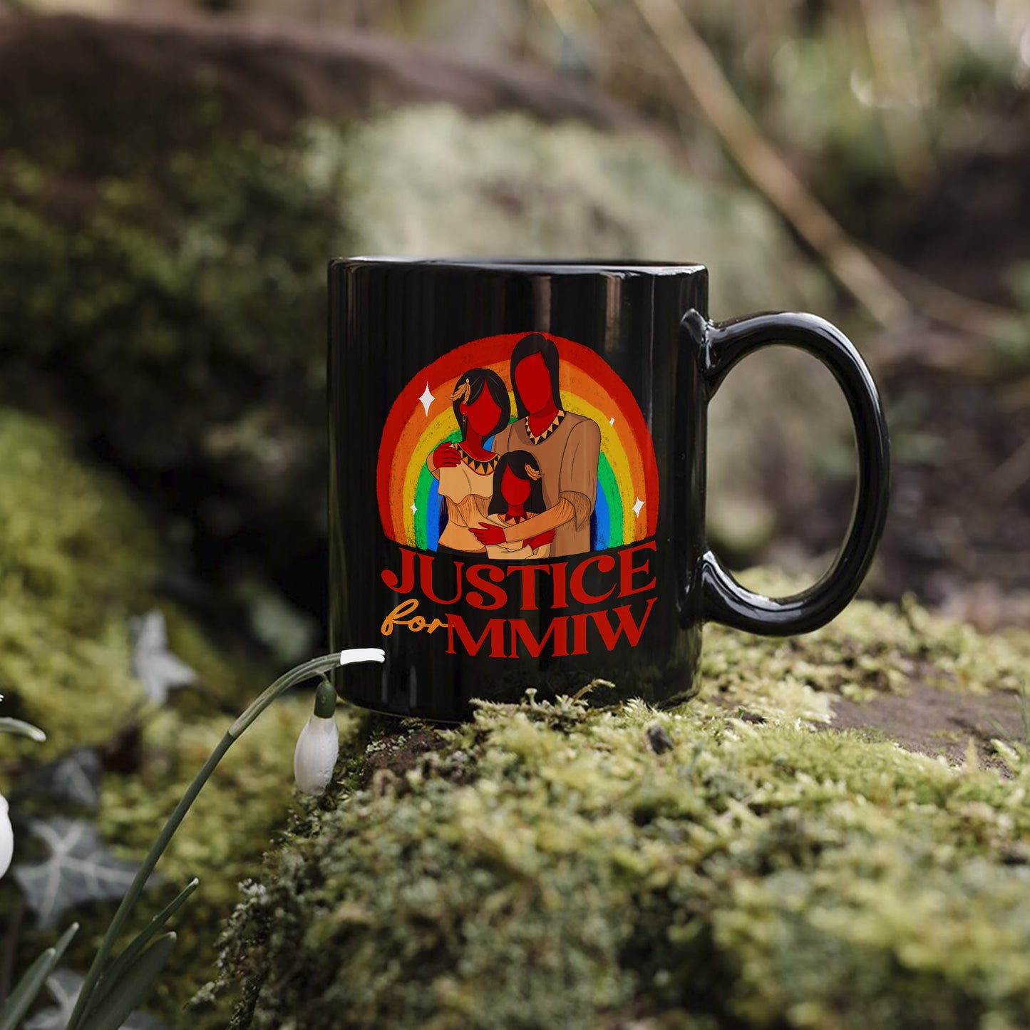 Justice For MMIW Ceramic Coffee Mug 009