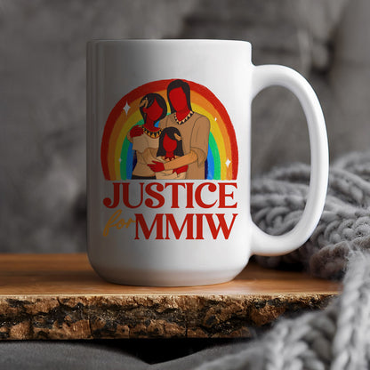 Justice For MMIW Ceramic Coffee Mug 009