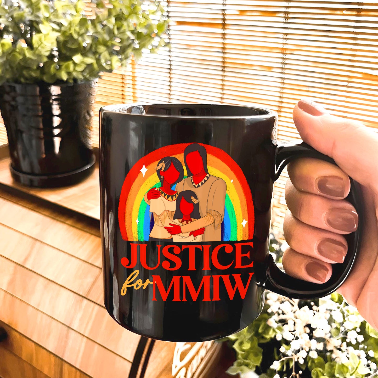 Justice For MMIW Ceramic Coffee Mug 009