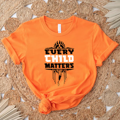Every Child Matters Feather For Orange Shirt Day Unisex T-Shirt/Hoodie/Sweatshirt
