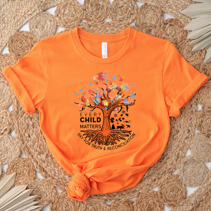 Every Child Matters Tree Of Life, Handprints Of Hope, And Healing Unisex T-Shirt/Hoodie/Sweatshirt