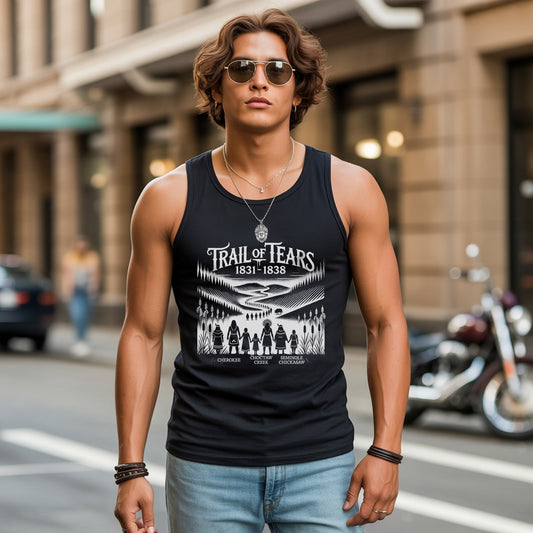 Trail Of Tears - Native Land 1831-1838 Unisex Tank Top