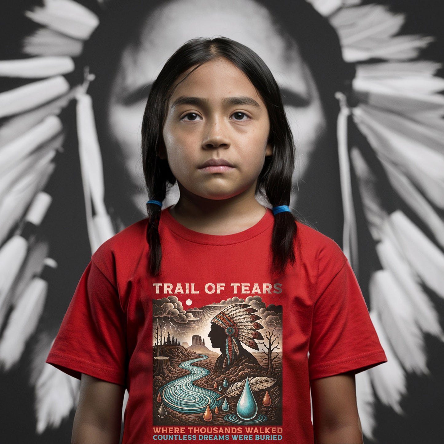 Trail Of Tears - Where Thousands Walked Countless Dreams Were Buried Unisex T-Shirt/Hoodie/Sweatshirt