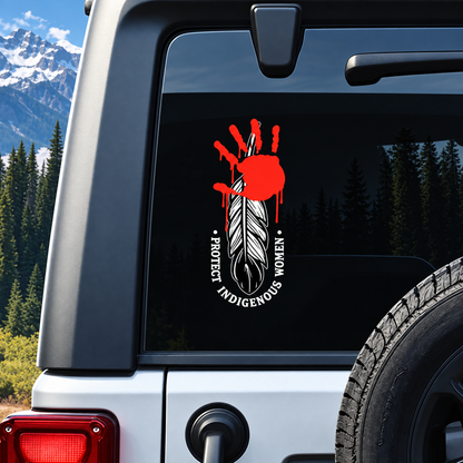 Indigenous Strength Decal - No More Stolen Sister Decal