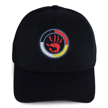 SALE 50% OFF - MMIW Baseball Cap With Patch Cotton Unisex Native American Style