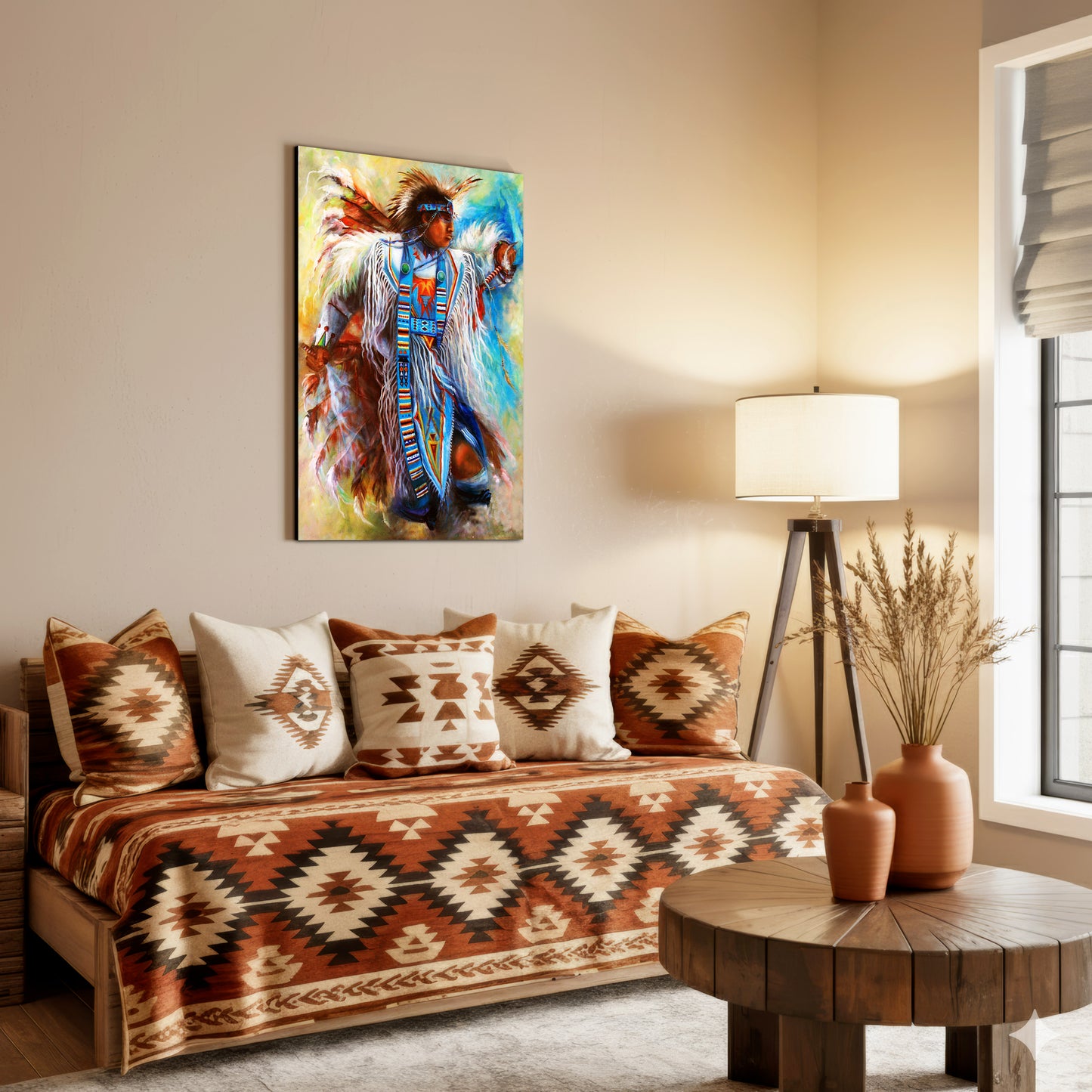 Native American Man Dance Poster/Canvas