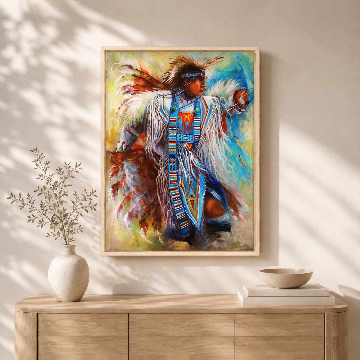 Native American Man Dance Poster/Canvas