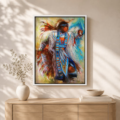 Native American Man Dance Poster/Canvas