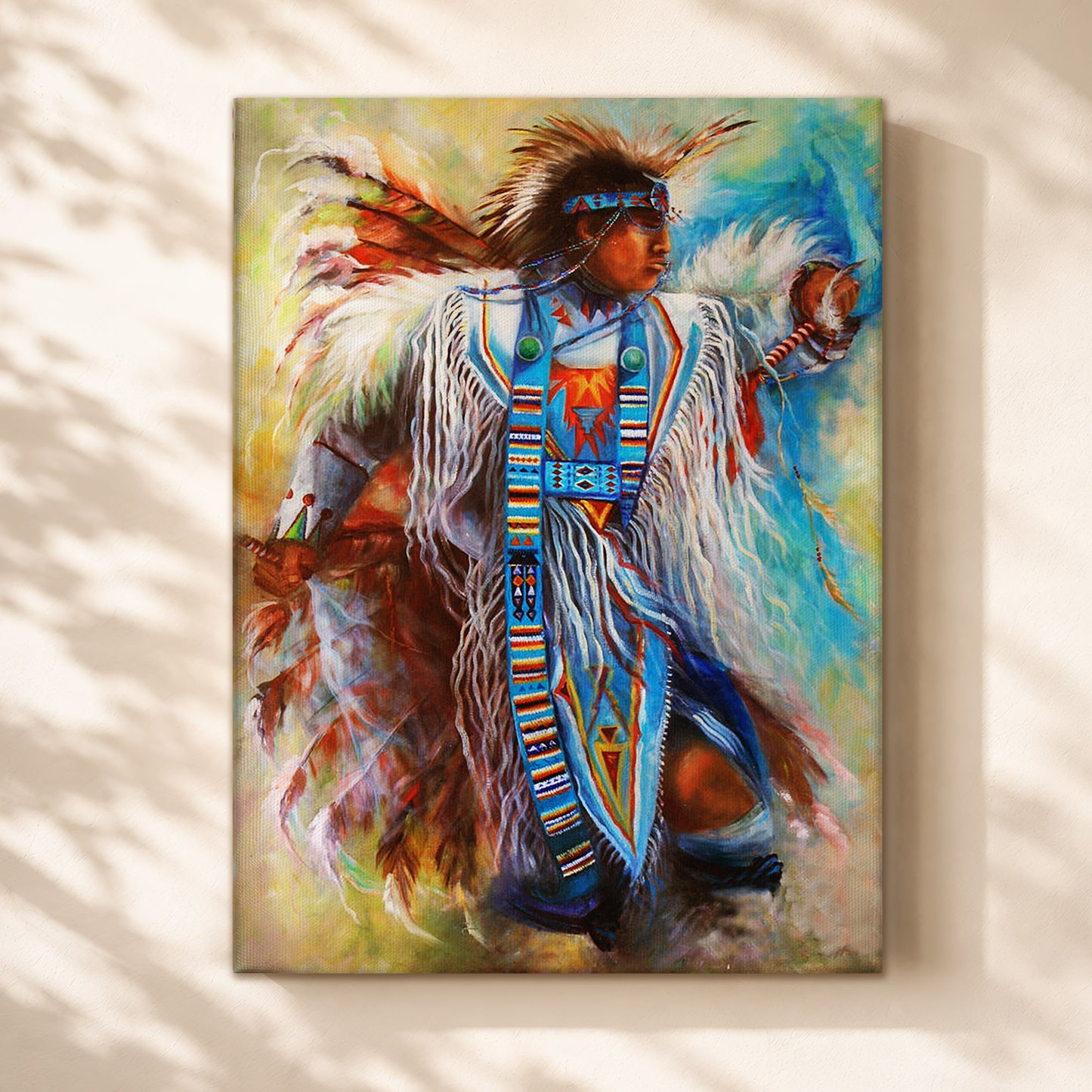 Native American Man Dance Poster/Canvas